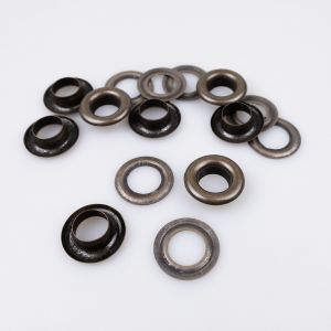 Metāla gredzeni, Luveris ar caurumu 12 mm / Oksīds
