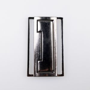 Kvadrātveida sprādze 50 mm / Melnais niķelis