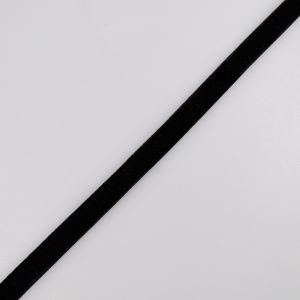 Elastīga Samta lente 9 mm/ Melns