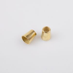 Metāla auklas uzgalis 5 mm / Zelta