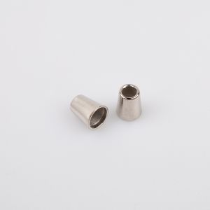 Metāla auklas uzgalis 5 mm / Niķelis