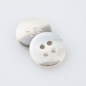 Kreklu poga / 11 mm / Pelēks