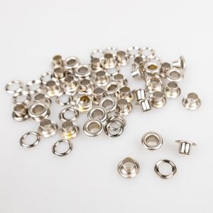 5 mm actiņas ar caurumu / Niķelis