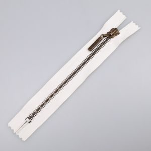 M5 Metāla rāvējslēdzējs ar slēgtu galu 16 cm / Dabīgs 103