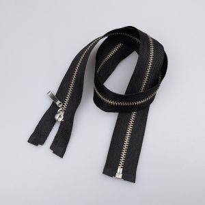 M3 atdalāms metāla rāvējslēdzējs 50 cm /Melns- Niķelis