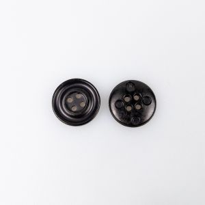 Poga Vintage / 15 mm / Melns