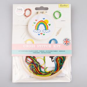 Izšūšanas komplektst Simply Make / Rainbow