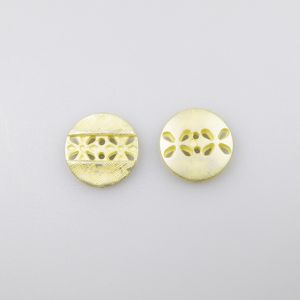 Plastmasas poga 18 mm / Gaiši dzeltens