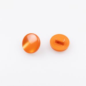 Poga ar kājiņu / 12 mm / Oranži