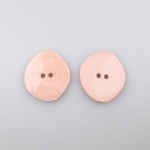 Plastmasas poga 30 mm / Rozā