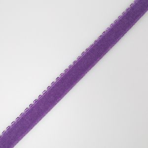 Krūštura lencītes gumija 15 mm / Violets