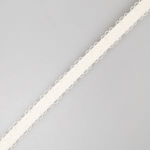 Krūštura lencītes gumija 10 mm / Krema