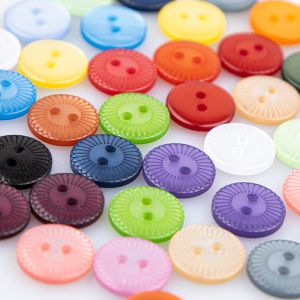 Plastmasas poga 13 mm / Dažādi toņi