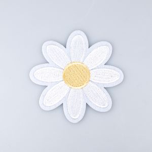 Termoaplikācija Zieds / Balts 101