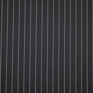 Kostīmaudums / Vintage pinstripes / Melns