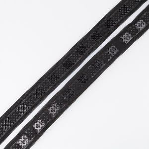 Lenta ar spiedpogas Matrix 12 mm / Melns