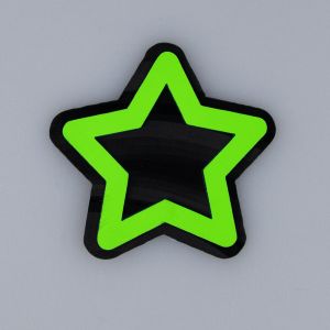 Piegludināmais motīvs PVC / Star