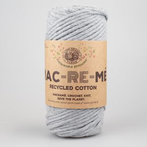 Makrame dzija Mac-Re-Me 200g / 150BA Oxford Grey