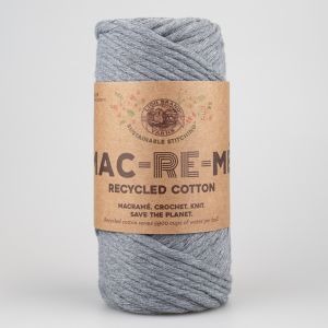 Makrame dzija Mac-Re-Me 200g / 152AD Charcoal