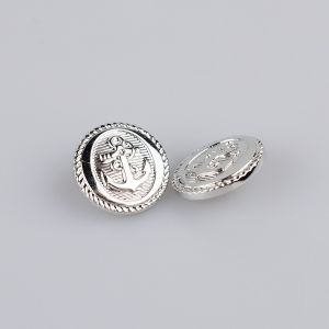 Poga ar kājiņu Enkurs 22 mm / Sudraba