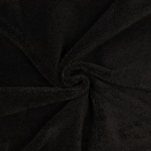 Mākslīgā kažokāda Teddy / Melns