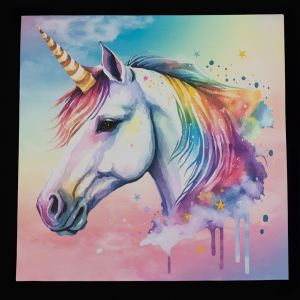 Mākslīgās ādas panelis / Unicorn