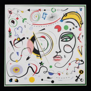 Mākslīgās ādas panelis / Pop art