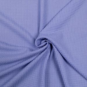 Elastīgs mākslīgais zīds ar burzījuma efektu / 43 Gaisi violets