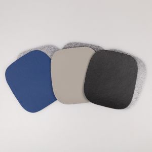 Ādas auduma ielāps PVC 14,5x10,6 cm / Dažadi toņi