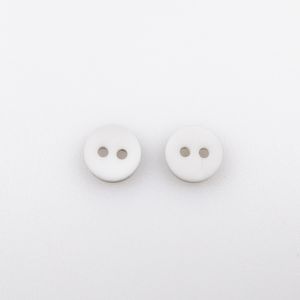 Vienkārša poga / 10 mm / Pelēks
