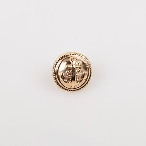 Poga ar kājiņu Enkurs 15 mm / Zelta