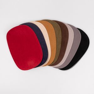 Ādas auduma ielāps – piegludināms 10x14 cm 2 gab / Dažadi toņi