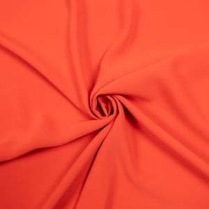 Vienkrāsains kleitas audums / Koraļļu krāsas