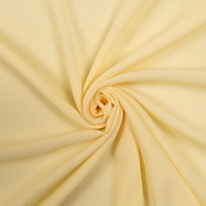 Vienkrāsains kleitas audums / Gaiši dzeltens