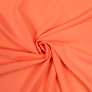 Vienkrāsains kleitas audums / Oranži