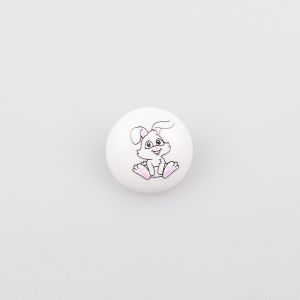 Poga ar kājiņu 15 mm / Zaķis