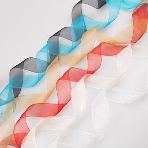 Organzas lenta 25 mm / Dažadi toņi