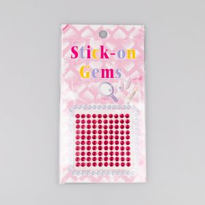 Pašlīmējošie akmentiņi 4 mm / Sarkans