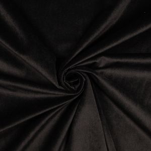 Samta audums Smart velvet / 26 Melns