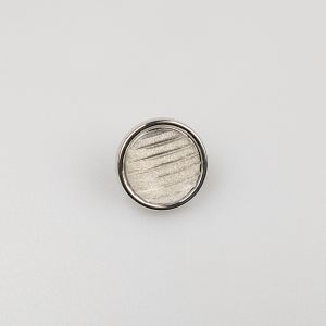 Poga ar kājiņu 18 mm / Sudraba