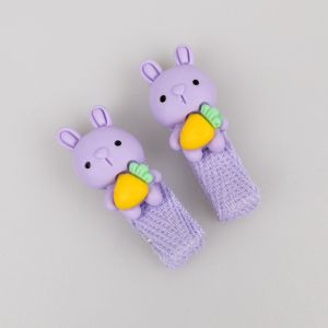 Matu sprādze / Zaķis / Violets
