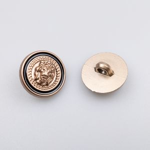 Metāla poga ar kājiņu 21 mm / vecais zelts