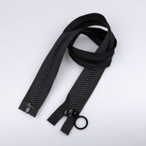 8 mm rāvējslēdzējs T8 atdalāms 80 cm / 332 Melns