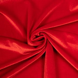 Stiept samts Wave / Sarkans