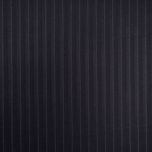 Lins ar viskozi Herringbone / Melns