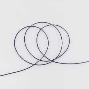 Pīts un pastiprināts aukla 1 mm / Pelēks 312