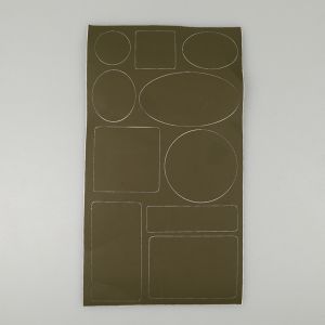 Pašlīmējošie plāksteri 10x18 cm / Haki 327