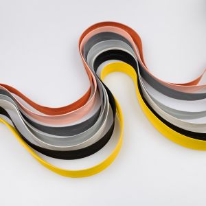 Poliestra/Kokvilnas slīpā diega lente 20 mm / Dažadi toņi