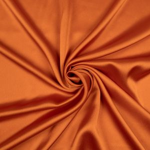 Zīdains mākslīgais zīds Satin Pucci / D7 Oranži