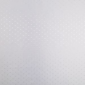 Punktains poliestera oderaudums / Balts